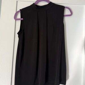 Banana Republic Black Sleeveless Blouse